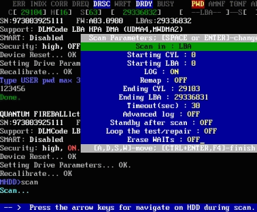 專業硬盤工具MHDD圖文教程詳解 - 武林網