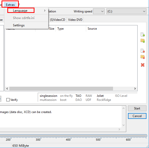 cdrtfe設置為中文的方法