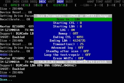 專業硬盤工具MHDD圖文教程詳解 - 武林網