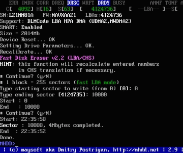 專業硬盤工具MHDD圖文教程詳解 - 武林網