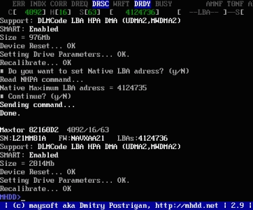 專業硬盤工具MHDD圖文教程詳解 - 武林網