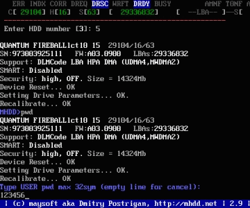 專業硬盤工具MHDD圖文教程詳解 - 武林網