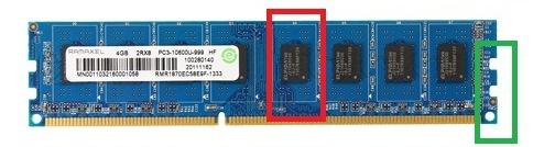 如何從外觀上分辨DDR、DDR2、DDR3以及DDR4內存