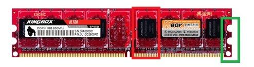 如何從外觀上分辨DDR、DDR2、DDR3以及DDR4內存