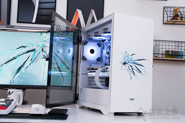 高顏值雪武戰(zhàn)姬純白主題，i7 11700K配RTX3070水冷主機方案