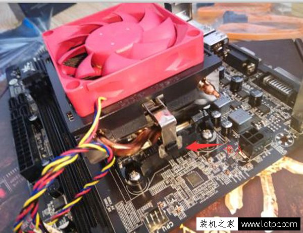AMD CPU及CPU散熱器的安裝方法 AMD的處理器與風扇安裝圖解教程、