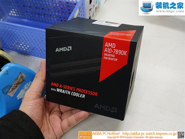 AMD A10-7890K處理器已在日本開賣!
