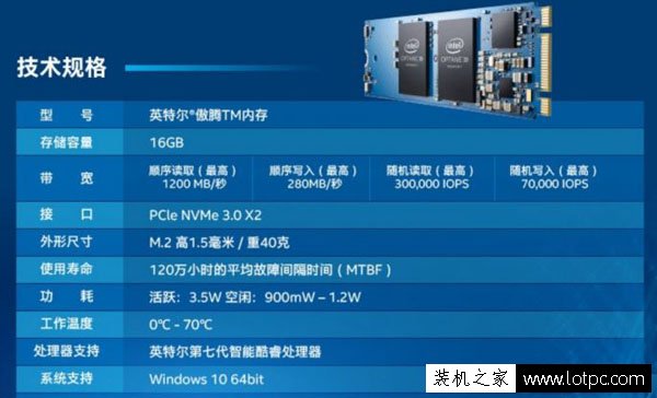 intel傲騰內存對硬件有什么要求？傲騰內存對主板、CPU、硬盤要求詳解