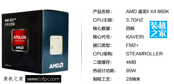AMD 速龍 X4 860K怎么樣