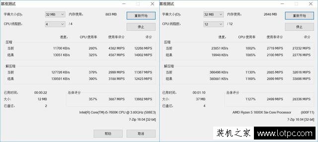 I5-7600K和R5-1600X哪個好？R5-1600X與i5-7600K性能對比測試