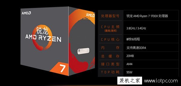 農企大翻身!AMD銳龍R7-1700X配RX480高端3A平臺電腦配置推薦