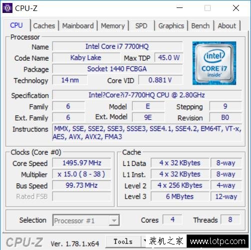 i7-7700HQ相比6700HQ強多少？i7-7700HQ和6700HQ對比測試及評測