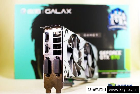 影馳GTX970黑將顯卡接口
