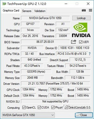 GTX1050(Ti)性能評(píng)測(cè) 與GTX950/960/970/1060/RX470性能對(duì)比實(shí)測(cè)