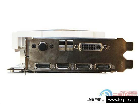影馳GTX970名人堂 顯卡接口