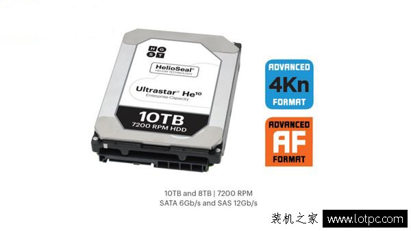 市場再添10TB硬盤，HGST Ultrastar He10 登場