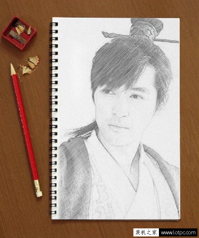 利用PS軟件將人物圖片轉(zhuǎn)成鉛筆畫，photoshop鉛筆畫制作教程