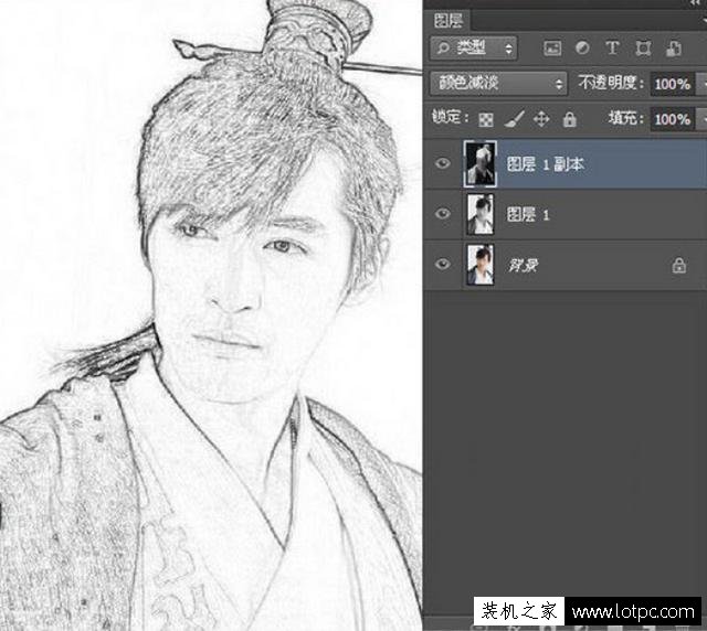 利用PS軟件將人物圖片轉(zhuǎn)成鉛筆畫，photoshop鉛筆畫制作教程