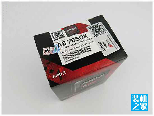 AMD A8-7650K（盒裝）