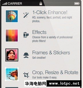 Superimpose Studio提供尺寸調整、裁剪等一系列的照片編輯功能。