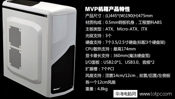 航嘉MVP機箱標準版