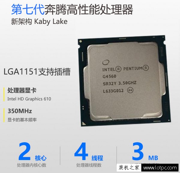 家用娛樂影音兼辦公 高性價比intel奔騰G4560/B250電腦配置推薦