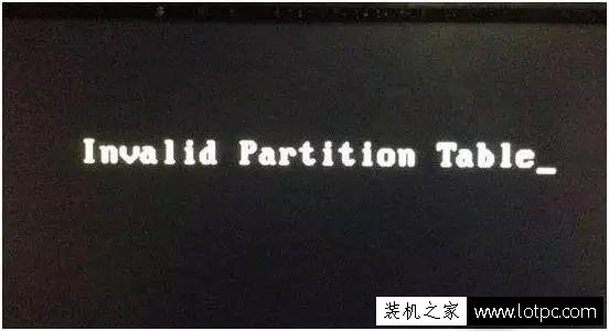 雙硬盤(pán)無(wú)法啟動(dòng)提示"invalid partition table"開(kāi)不了機(jī)怎么解決？