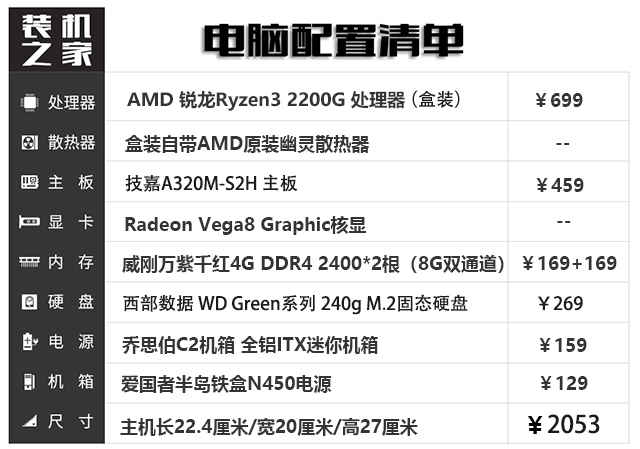 高品質(zhì)全鋁迷你電腦主機推薦 適合家用/辦公/游戲的銳龍APU電腦配置