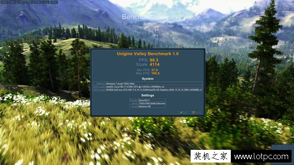 Unigine Valley Benchmark 武林網(wǎng)