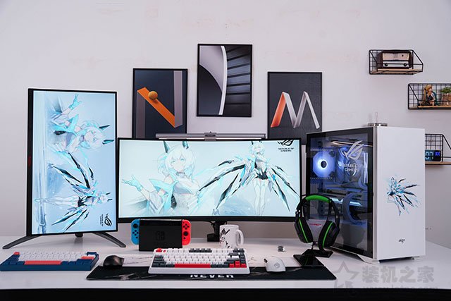 高顏值雪武戰(zhàn)姬純白主題，i7 11700K配RTX3070水冷主機方案