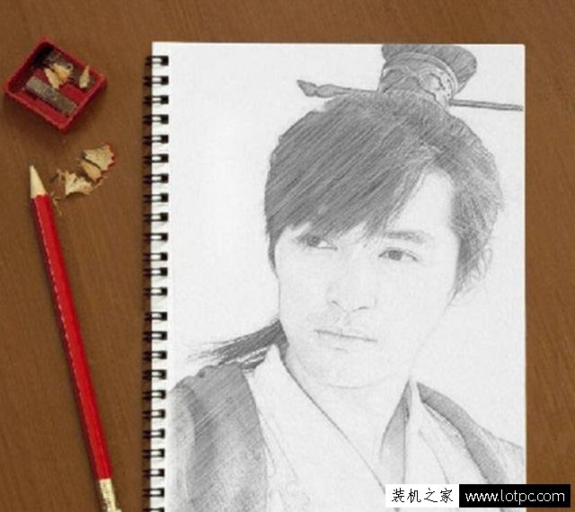 利用PS軟件將人物圖片轉(zhuǎn)成鉛筆畫，photoshop鉛筆畫制作教程
