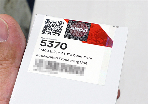 AMD速龍5370已經開賣 TDP僅為25W