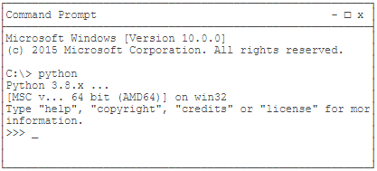 運行Python