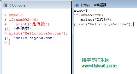 R語言中if分支結(jié)構(gòu)