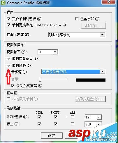 camtasia,studio錄制,聲音