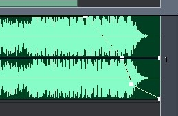 cool edit pro怎么制作淡入淡出的音頻? cooledit,音頻