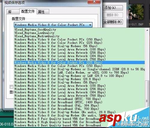 會(huì)聲會(huì)影,視頻,格式