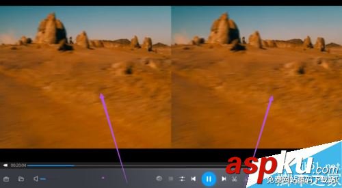 暴風(fēng)影音,左右分屏