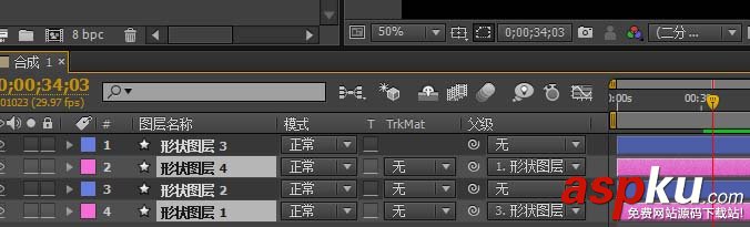 AE,動畫