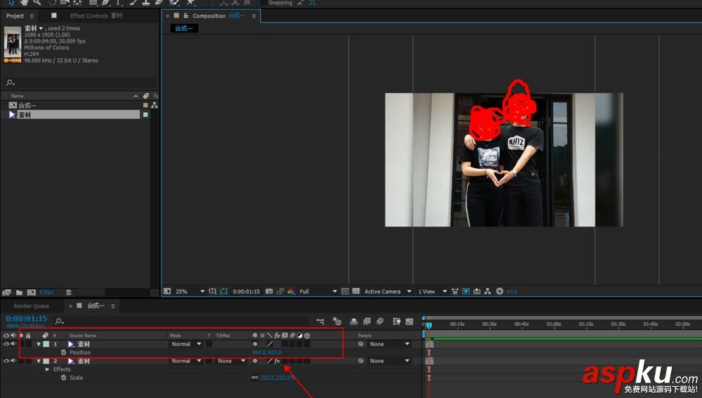 AE怎么將手機(jī)拍攝的視頻制作成在電腦上全屏觀看? AE,視頻