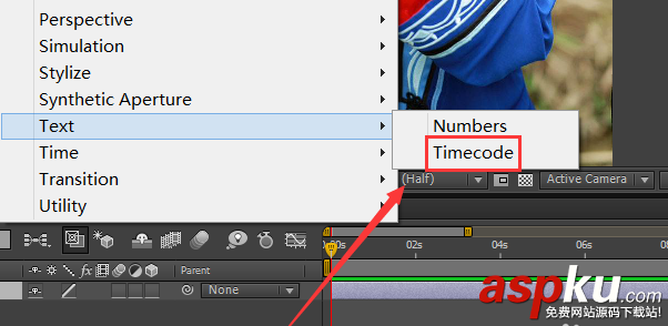 ae,圖片,timecode