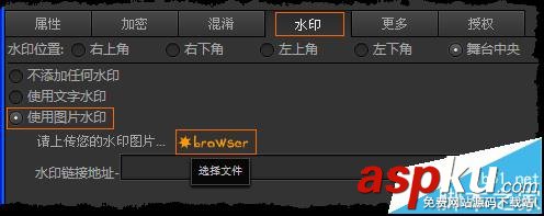 暴風影音怎么給swf動畫添加水印? 暴風影音,swf,水印