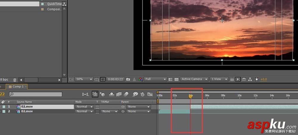 ae導入的素材怎么剪輯? ae編輯視頻的教程 ae,素材,視頻
