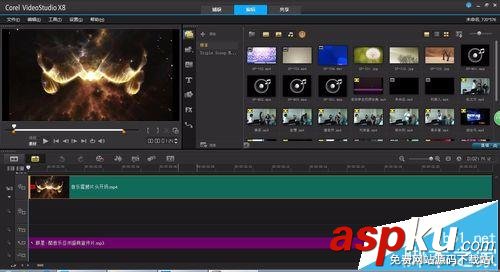會聲會影X8怎么快速替換視頻中的背景音樂? 會聲會影,背景音樂
