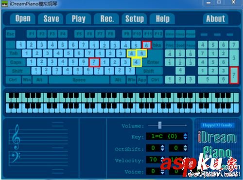 iDreamPiano(模擬鋼琴軟件)功能設置介紹 iDreamPiano使用教程(附自制神話視頻教程) iDreamPiano,模擬鋼琴軟件