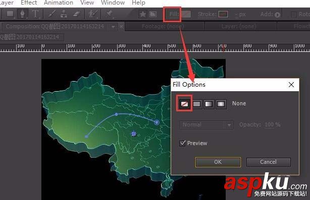 ae地圖輻射線效果怎么制作? ae,地圖,輻射線