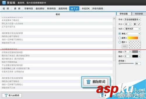 愛剪輯,MTV,字幕