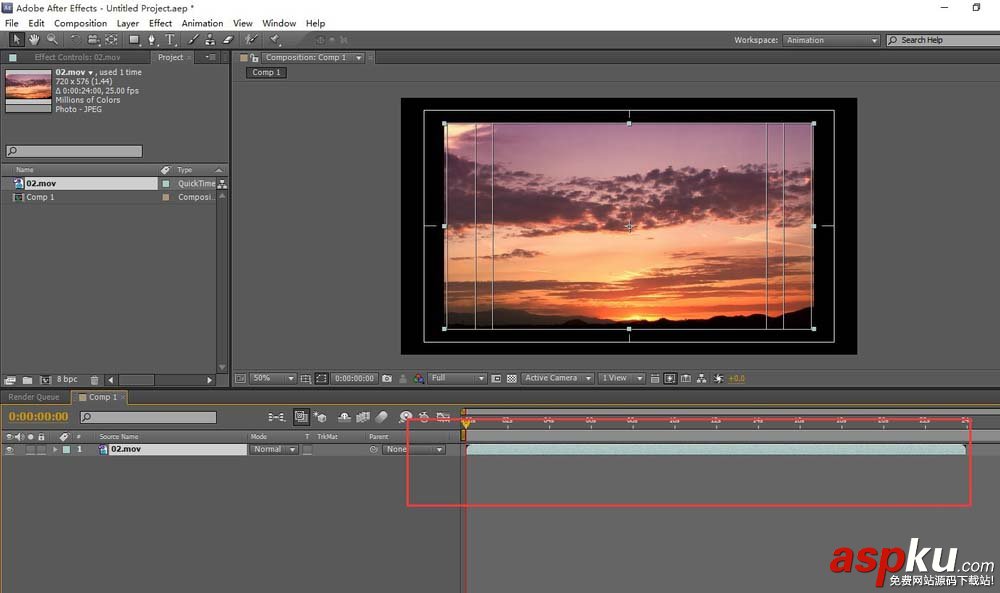 ae導入的素材怎么剪輯? ae編輯視頻的教程 ae,素材,視頻