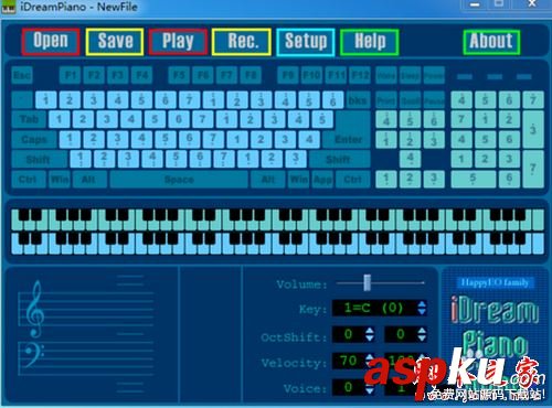 iDreamPiano(模擬鋼琴軟件)功能設置介紹 iDreamPiano使用教程(附自制神話視頻教程) iDreamPiano,模擬鋼琴軟件