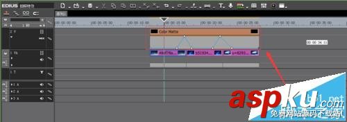 Edius怎么使用混合器做拍照效果? Edius